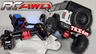 The Best Traxxas TRX4m upgrade. RCAWD Portal Axles.