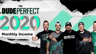 Dude Perfect's monthly YouTube income revealed