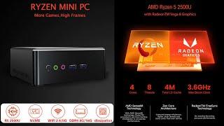 Крутой Mini PC AMD Ryzen R5 Pro за небольшие деньги на два монитора с поддержкой 4K Распаковка