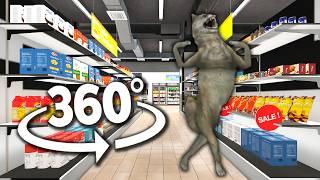 360° Wolf Dancing Meme - Supermarket  | 4K VR 360 Video