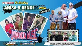 LIVE. Wedding "ANISA & RENDI"  ~ Cs.JAWANDA Music  DNR Audio ~ Bendosari, Jatirejo, 01 Juli 2024