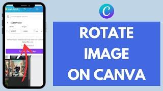 How to Rotate Image in Canva 2024 (EASY!) | Flip Page in Canva