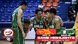 NCAA Season 98 | Game Highlights: Benilde vs SSC-R | Men's Basketball Round 1