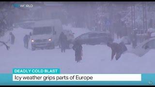 Deadly Cold Blast: Icy weather grips parts of Europe