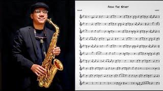 From The Start (easy solo) for saxophone