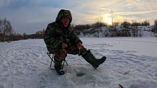 Рыбалка 22 февраля 2024  на речке