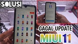 Solusi gagal Update MIUI 11 Xioami || Fix CARA UPDATE  MIUI 11 Global Stabil Redmi Note 7 VIA MANUAL