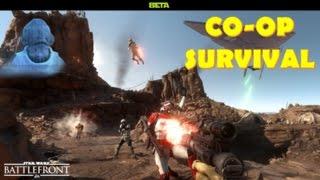 Star Wars: Battlefront Beta | Co-Op Survival Gameplay on Tatooine