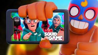  SQUID GAME MINI GAMES  |  ABOS WERDEN ANGEZEIGT  | Brawl Stars Deutsch Live