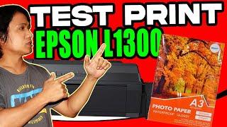 TEST PRINT EPSON L1300 PIGMENT SA PHOTO | PART 2 L1300 REVIEW