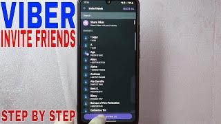   How To Invite Friends On Viber 