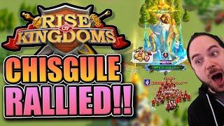 Chisgule's City Rallied, twice! [Charles Martel garrison] Rise of Kingdoms