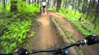 Riding some DH at Hood River (Post Canyon)