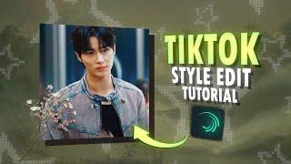 tiktok style edit tutorial on alight motion