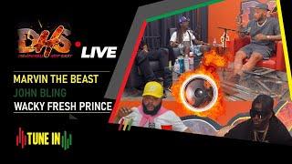 Marvin The beast, Fresh Prince, John bling, speaks on Vybz Kartel, Mr Vegas, Fantasia - DHS