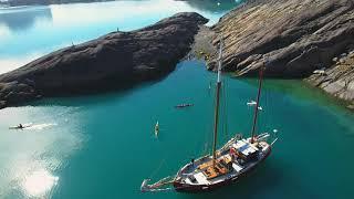 Napaland and Arctic Expedition Ship Byr Sailing and Exploring in the Incredible East Greenland