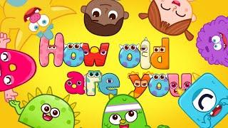 How old are you song for kids - English educational videos for kindergarten