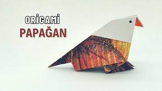 How to Make an Origami Parrot? Easy and narrative bird making from paper