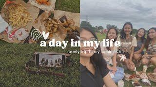 a day in my life : sponty, realizations in life & quick escape