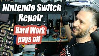 Being Successful takes a lot of work - Nintendo Switch powers on but does not charge Repair
