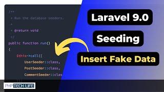 Laravel 9: Database Seeding with fake data in Hindi