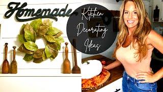 KITCHEN DECORATING IDEAS + FARMHOUSE KITCHEN TOUR | DECORATE WITH ME | APRIL AT HOME