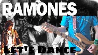 The Ramones - Let's Dance bass cover 