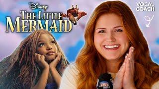 THE LITTLE MERMAID | Vocal Coach Reacts