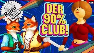 Der 90% Club! Überraschend hohe Wertungen | Retro Klub