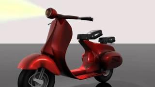 Modelado y animación 3D- Moto