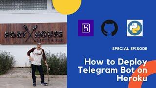 How to Deploy Telegram Bot or Python App to Heroku with GitHub Connect