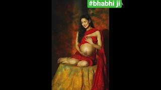 bhabhi ji Ghar per hain tv show cast vidisha srivastava pregnancy photoshoot #vidhisha #bjgph #preg