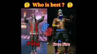 ||FREE FIRE VS PUBG  Best Dialogue new video tik tok|| Dialogue new video||#free fire#pubg