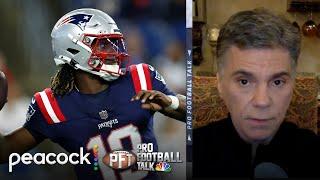 Patriots' Joe Milton III vs. Drake Maye: Who has a higher ceiling? | Pro Football Talk | NFL on NBC