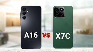 Samsung A16 vs Honor X7c