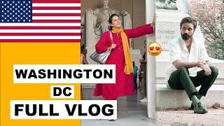 VLOG IN WASHINGTON DC | Arifa Siddiqui & Tabeer Ali | Amazing Visit to United States of America 