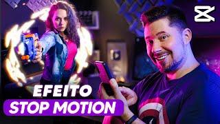 Nova TREND efeito STOP MOTION para Reels e TikTok | Tutorial CapCut