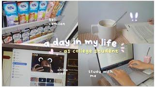 A day in my life : as college student ‍