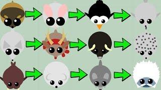 ALL ARCTIC ANIMALS - MOPEIO *NEW* UPDATE / ARCTIC BIOME / WINTER IN MOPE.iO (Mope.io Gameplay)