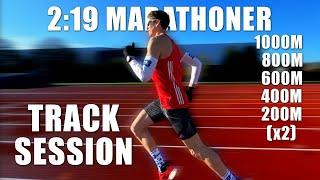 2:19 Marathoner: Inside my Track Sesh