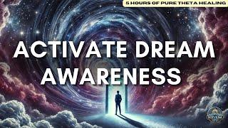  Dreamstate Activation  7Hz Theta Waves | Lucid Dreaming & Intuition Boost