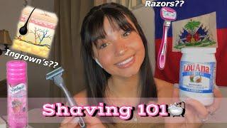 How to shave ”DOWN THERE” tricks and tips || how to avoid ingrown’s and razor bumps||