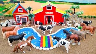 Top the most creative diy miniature Farm Diorama - Farm House for Cow, Horse, Pig - Barn Animals