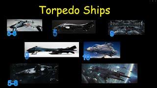 Star Citizen Torpedo Bomber Ships (Large Missiles)