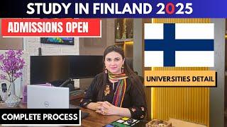 Study in Finland 2025 | Universities Intakes and deadlines 2025 | Finland Study VISA 2025