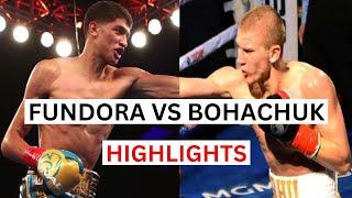 Sebastian Fundora vs Serhii Bohachuk Highlights & Knockouts