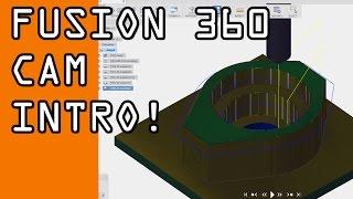 Fusion 360 CAM Tutorial!  Fusion Friday #35