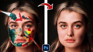 Face Cleanup with Generative Fill AI in Photoshop