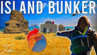 I Built this OP Double Bunker Base on an ISLAND in Rust Console…