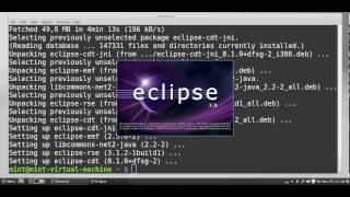 Install eclipse cdt plugin for C/C++ Program in Eclipse IDE for Linux mint (ubuntu)